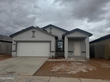 Charming single-story home with a two-car garage and low-maintenance front yard at 3936 E San Jose St, San Tan Valley, AZ 85143