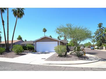 Charming single-story home with a well-maintained yard and a two-car garage at 6920 E Beverly Ln, Scottsdale, AZ 85254