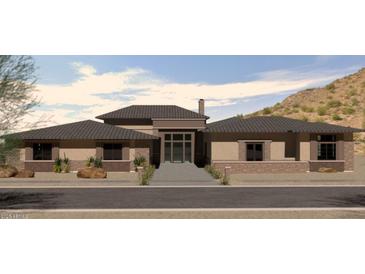 Charming single-story home with a modern design and desert landscaping in a mountain setting at 3545 N Vista Way # 404, Buckeye, AZ 85396