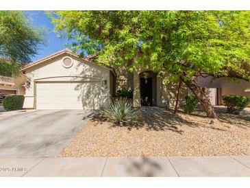 Charming single-story home with a well-maintained landscape and a spacious two-car garage at 3823 S 101St Dr, Tolleson, AZ 85353