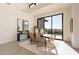 Bright dining area with sliding glass doors and backyard access at 8366 E Old Paint Trl, Scottsdale, AZ 85266