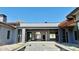 Private courtyard with a tiled water feature and landscaping at 6825 N 39Th Pl, Paradise Valley, AZ 85253