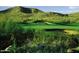 Scenic golf course featuring lush green turf, sand traps, and desert vegetation at 12797 S 179Th Dr, Goodyear, AZ 85338