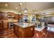Spacious kitchen with granite countertops, stainless steel appliances, and an open concept design at 12797 S 179Th Dr, Goodyear, AZ 85338