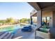 Relaxing poolside retreat, offering expansive views at 14021 E Milton Ct, Scottsdale, AZ 85262