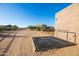 Convenient wash rack for horses with rubber matting at 14021 E Milton Ct, Scottsdale, AZ 85262