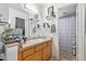 Clean bathroom with vanity, shower, and updated fixtures at 14203 N 19Th Ave # 1055, Phoenix, AZ 85023