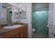 The bathroom offers a single sink vanity and separate shower and toilet area at 2228 N 52Nd St # 227, Phoenix, AZ 85008