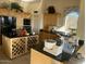 Open kitchen with granite countertops and ample cabinet space at 11519 E Blue Wash Rd, Cave Creek, AZ 85331