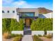 Modern home with clean lines and a landscaped front yard at 6554 N 40Th Pl, Paradise Valley, AZ 85253