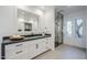 Modern bathroom with a frameless shower and sleek vanity at 41327 N 106Th St, Scottsdale, AZ 85262