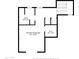 Detailed floor plan showcasing the layout of the home, including dimensions of rooms and key areas on the second floor at 8094 E Via Del Vencino --, Scottsdale, AZ 85258