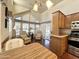 Comfortable living area with vaulted ceilings and open to kitchen area at 1044 S Quartz Dr, Apache Junction, AZ 85119