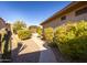 A concrete path meanders through the gravel and desert landscaping at 17156 W Lachlan Ct, Surprise, AZ 85387
