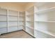 Walk-in pantry with ample shelving space and wood floors at 12297 E Troon Vista Dr # 255, Scottsdale, AZ 85255