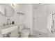 Modern bathroom with sleek fixtures, tiled shower, and minimalist design at 312 E Windsor Ave # 14, Phoenix, AZ 85004