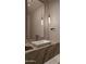 Modern bathroom with floating vanity and sleek fixtures at 28119 N 109Th Way, Scottsdale, AZ 85262