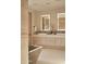 Spa-like bathroom with double vanity at 28119 N 109Th Way, Scottsdale, AZ 85262