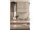 Modern kitchen with a statement range hood and island at 28119 N 109Th Way, Scottsdale, AZ 85262