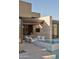 Relaxing pool and spa with outdoor seating at 28119 N 109Th Way, Scottsdale, AZ 85262