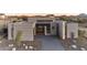 Contemporary home exterior with a flat roof and desert landscaping at 28101 N 109Th Way, Scottsdale, AZ 85262