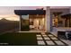 Spacious main bedroom with glass walls offering backyard views at 28101 N 109Th Way, Scottsdale, AZ 85262