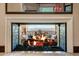 Fireplace with a view showcasing the scenic landscape at 26761 N 98Th Way, Scottsdale, AZ 85262