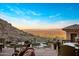 Spacious patio offering panoramic mountain and city views at 26761 N 98Th Way, Scottsdale, AZ 85262