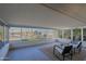 Bright and airy screened porch overlooking the backyard at 17407 N 130Th Dr, Sun City West, AZ 85375