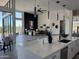 Modern kitchen with a large island, white cabinets, and stainless steel appliances at 3525 S Kings Ranch Ct # 4, Gold Canyon, AZ 85118