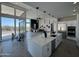 Open concept kitchen with a large island and stainless steel appliances at 3525 S Kings Ranch Ct # 4, Gold Canyon, AZ 85118