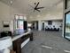 Modern living room with an open floor plan and a view into the kitchen area at 3525 S Kings Ranch Ct # 4, Gold Canyon, AZ 85118