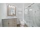 Clean bathroom, featuring a walk-in shower and vanity at 724 Emerald Dr, Apache Junction, AZ 85119