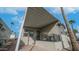 Side view of manufactured home, showing covered patio at 724 Emerald Dr, Apache Junction, AZ 85119