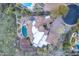 Bird's eye view of a beautiful home with a large pool and patio at 9025 N Flying Butte --, Fountain Hills, AZ 85268
