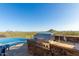 Outdoor kitchen with a built in grill, offering scenic views at 9025 N Flying Butte --, Fountain Hills, AZ 85268