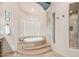 Bathroom with large walk in shower and soaking tub at 9025 N Flying Butte --, Fountain Hills, AZ 85268