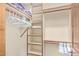 Closet with shelves, hanging rods and plenty of storage at 9025 N Flying Butte --, Fountain Hills, AZ 85268