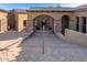 Elegant entryway with stone accents and arched doorways leading into the home at 9025 N Flying Butte --, Fountain Hills, AZ 85268