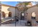 Elegant entryway with stone and arched details at 9025 N Flying Butte --, Fountain Hills, AZ 85268