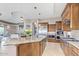 Island kitchen with granite countertops and stainless steel appliances at 9025 N Flying Butte --, Fountain Hills, AZ 85268