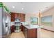 Modern kitchen with stainless steel appliances and island at 9025 N Flying Butte --, Fountain Hills, AZ 85268