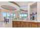 Breakfast bar looks out to a scenic view from this kitchen with granite countertops at 9025 N Flying Butte --, Fountain Hills, AZ 85268