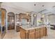 Gourmet kitchen with island, stainless steel appliances, and custom cabinetry at 9025 N Flying Butte --, Fountain Hills, AZ 85268