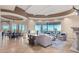 Living room boasts expansive windows and mountain views at 9025 N Flying Butte --, Fountain Hills, AZ 85268