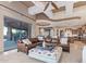 Open concept living room with access to the backyard patio at 9025 N Flying Butte --, Fountain Hills, AZ 85268