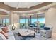 Open living area with comfortable seating and scenic views at 9025 N Flying Butte --, Fountain Hills, AZ 85268