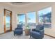 Relaxing sitting area with mountain views and access to the pool at 9025 N Flying Butte --, Fountain Hills, AZ 85268