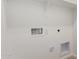 A white laundry room features the hookups for a washer and dryer at 18507 E Camila Dr, Gold Canyon, AZ 85118