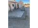 Backyard patio featuring flagstone and gravel landscaping at 15303 E Rio Verde Dr, Scottsdale, AZ 85262